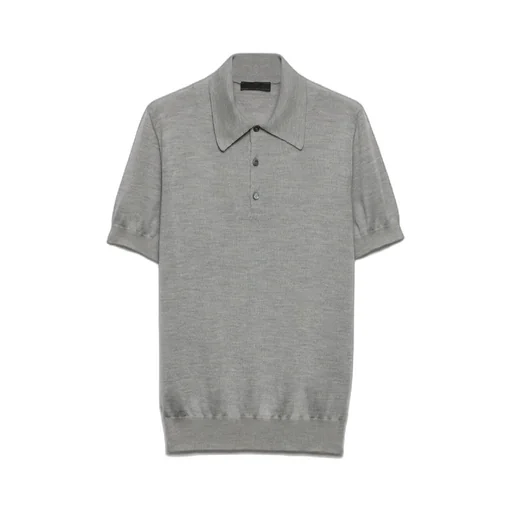 Cashmere And Silk Polo Shirt