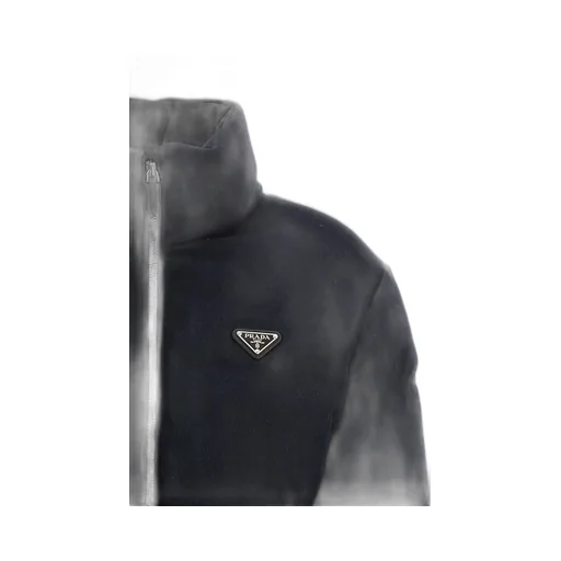 High-Neck Belted Jacket