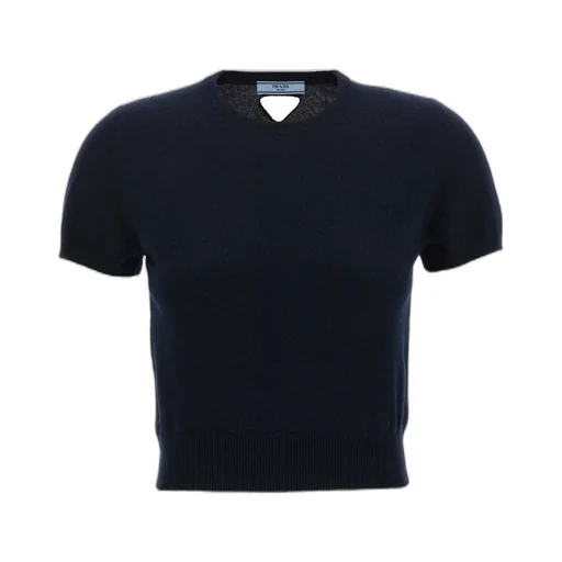 Crewneck Short-Sleeved Jumper