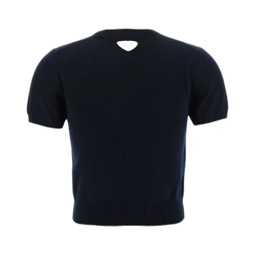 Crewneck Short-Sleeved Jumper