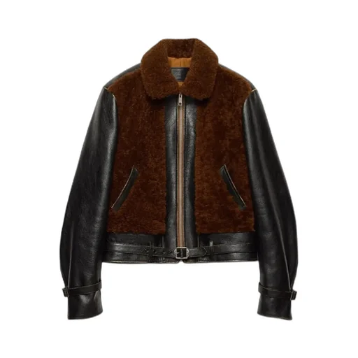 Leather And Shearling Jacket
