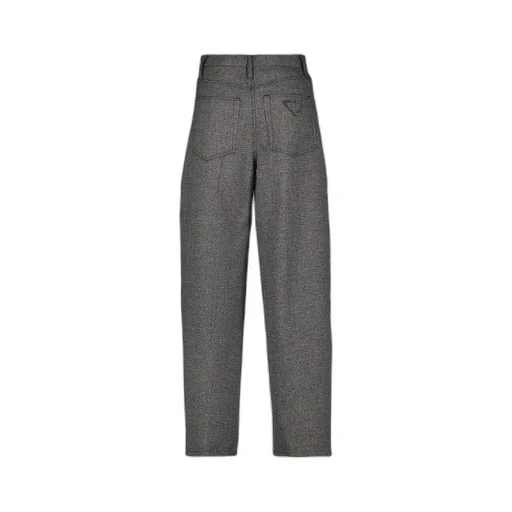 Prince Of Wales Check Mouliné Wool Pants