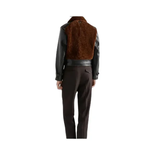 Leather And Shearling Jacket