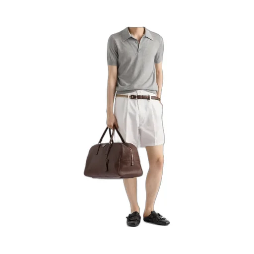Cashmere And Silk Polo Shirt