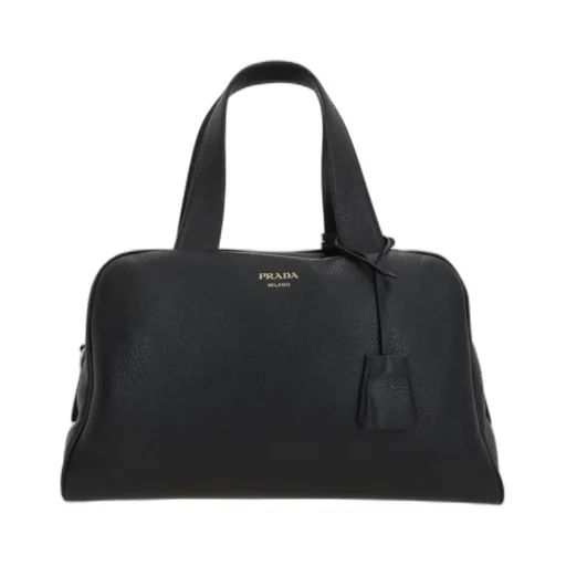 Large Leather Top-Handle Bag