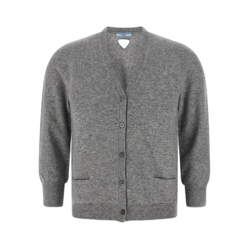 V-Neck Buttoned Cardigan