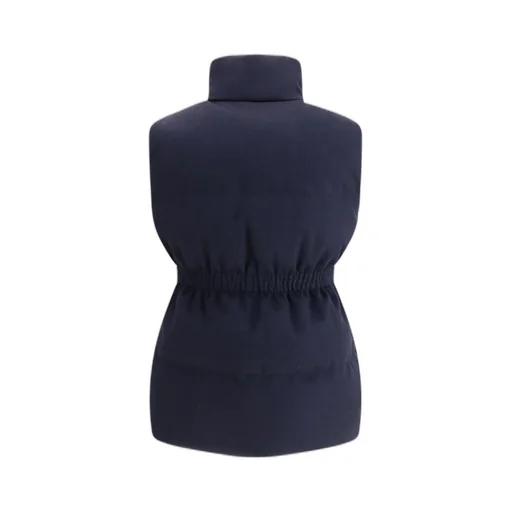Padded Triangle-Logo Gilet