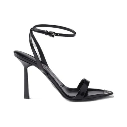 Brushed Leather Sandals