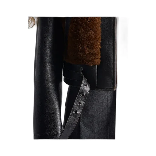 Leather And Shearling Jacket