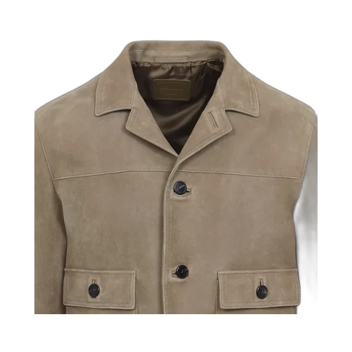 Suede Bomber Jacket