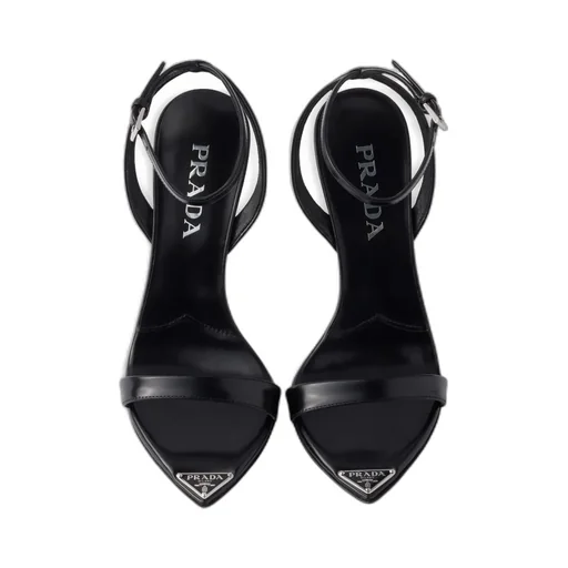 Brushed Leather Sandals