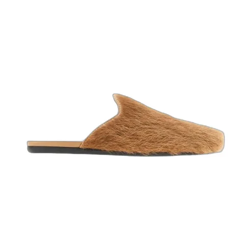 Textured Flat Mules