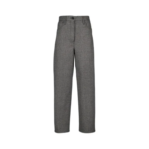 Prince Of Wales Check Mouliné Wool Pants