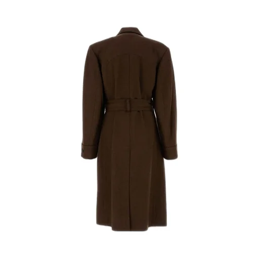 Double-Breasted Wool Coat