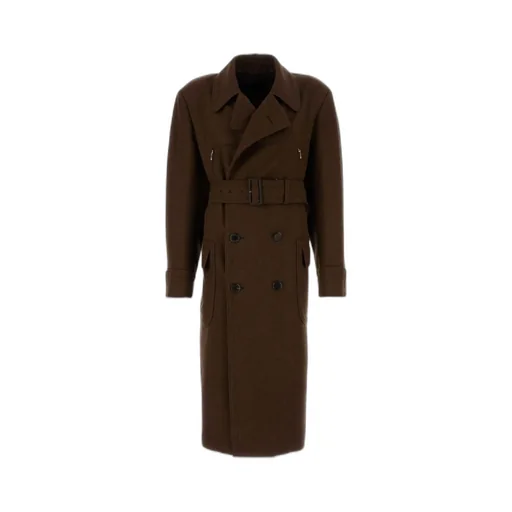 Double-Breasted Wool Coat