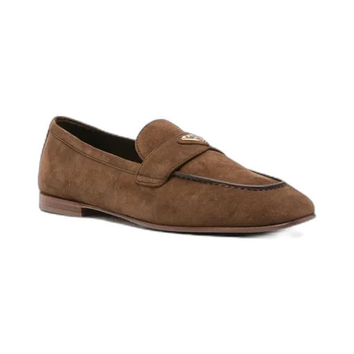 Suede Loafers