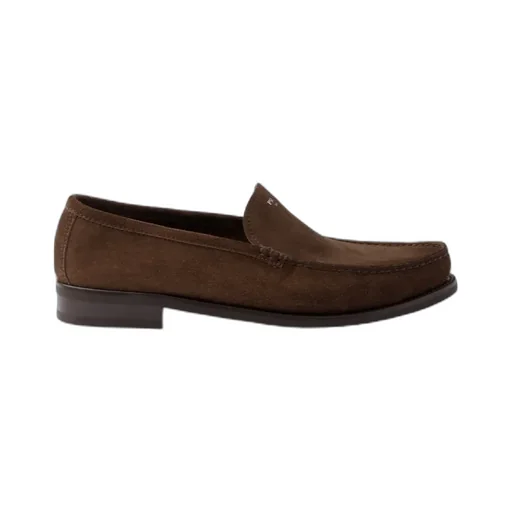 Ruched Slip-On Loafers