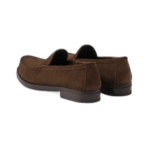 Ruched Slip-On Loafers