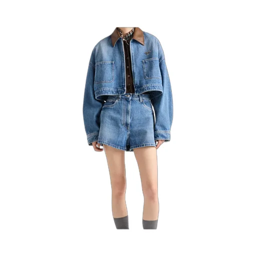 Cropped Denim Jacket