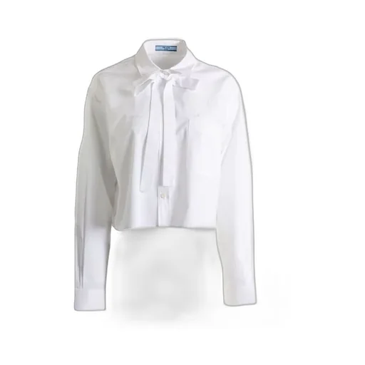 Button-Up Shirt With Tie