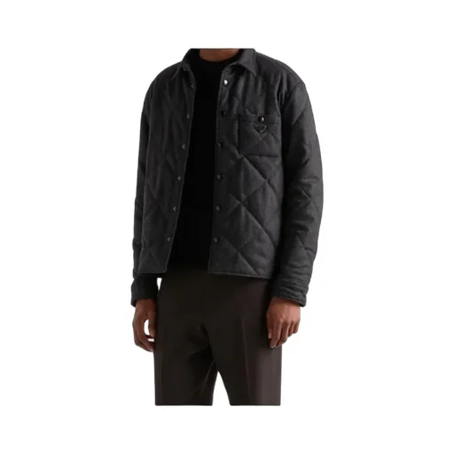 Padded Cashmere Shirt