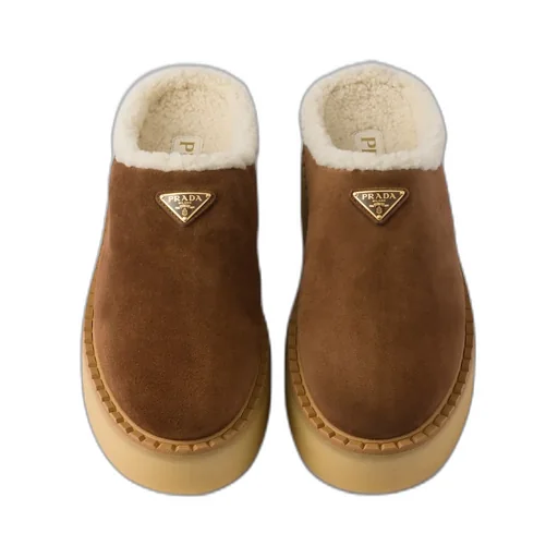 Suede Slippers