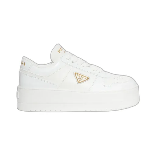 Platform Logo-Patch Sneakers