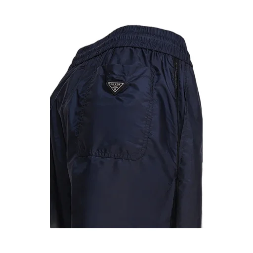 Re-Nylon Drawstring Wide Leg Trousers