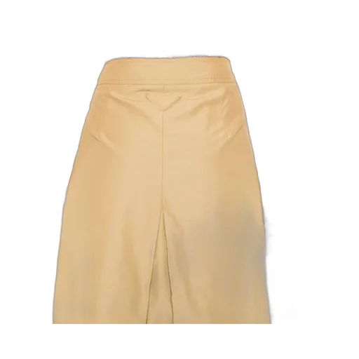 Pleated Technical Fabric Skirt