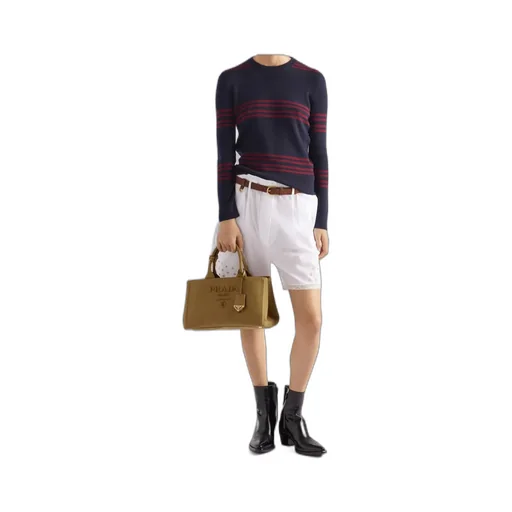 JardiniÈRe Large Cotton Canvas Handbag