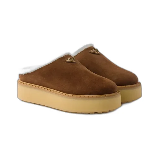 Suede Slippers