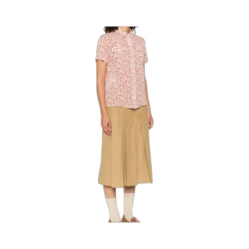 Floral Print Georgette Shirt