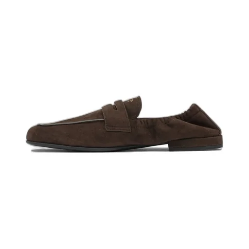 Shuffle Antiqued Suede Loafers