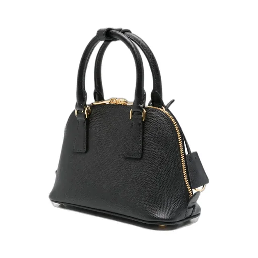 Zip-Up Top Handle Bag