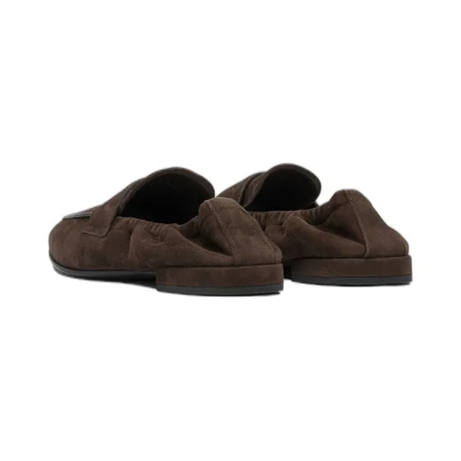 Shuffle Antiqued Suede Loafers
