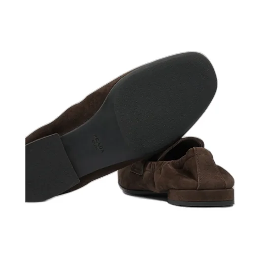 Shuffle Antiqued Suede Loafers