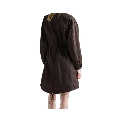 Re-Nylon Buttoned Raincoat
