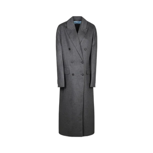 Double-Breasted Double Cashwool Coat