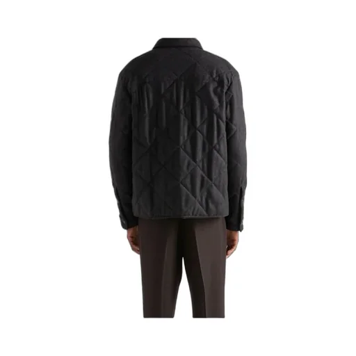 Padded Cashmere Shirt