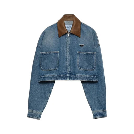 Cropped Denim Jacket