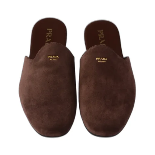 Suede Mules