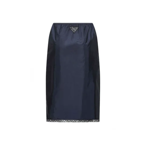 Re-Nylon Midi Pencil Skirt
