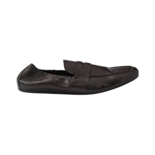 Ruched Slip-On Loafers