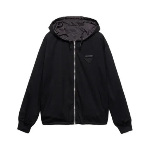 Zip-Up Hooded Jacket