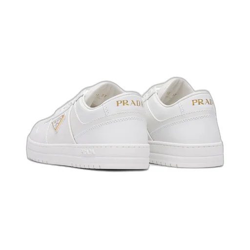 Leather Lace-Up Sneakers