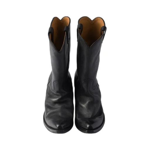 Pointed-Toe Western Boots