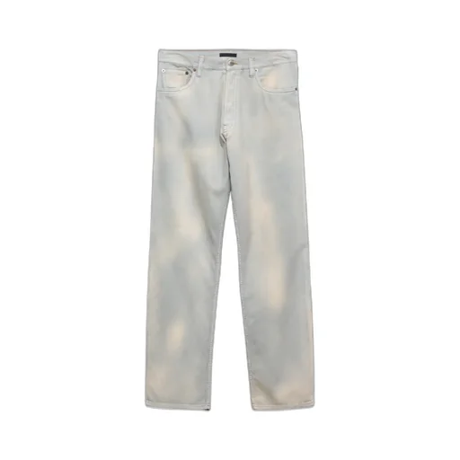 Logo Patch Straight-Leg Jeans