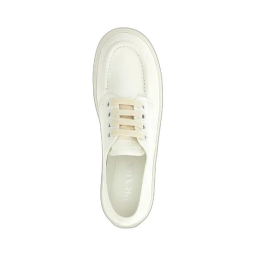 Round-Toe Lace-Up Sneakers