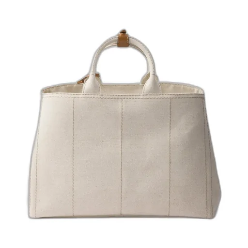Logo-Embroidered Top Handle Bag