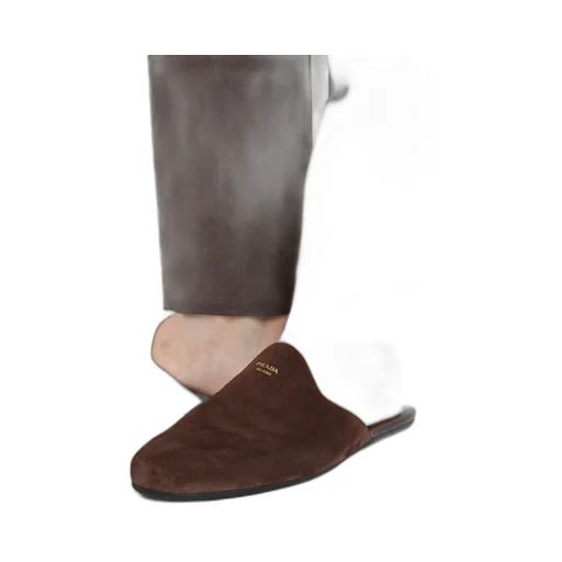 Suede Mules